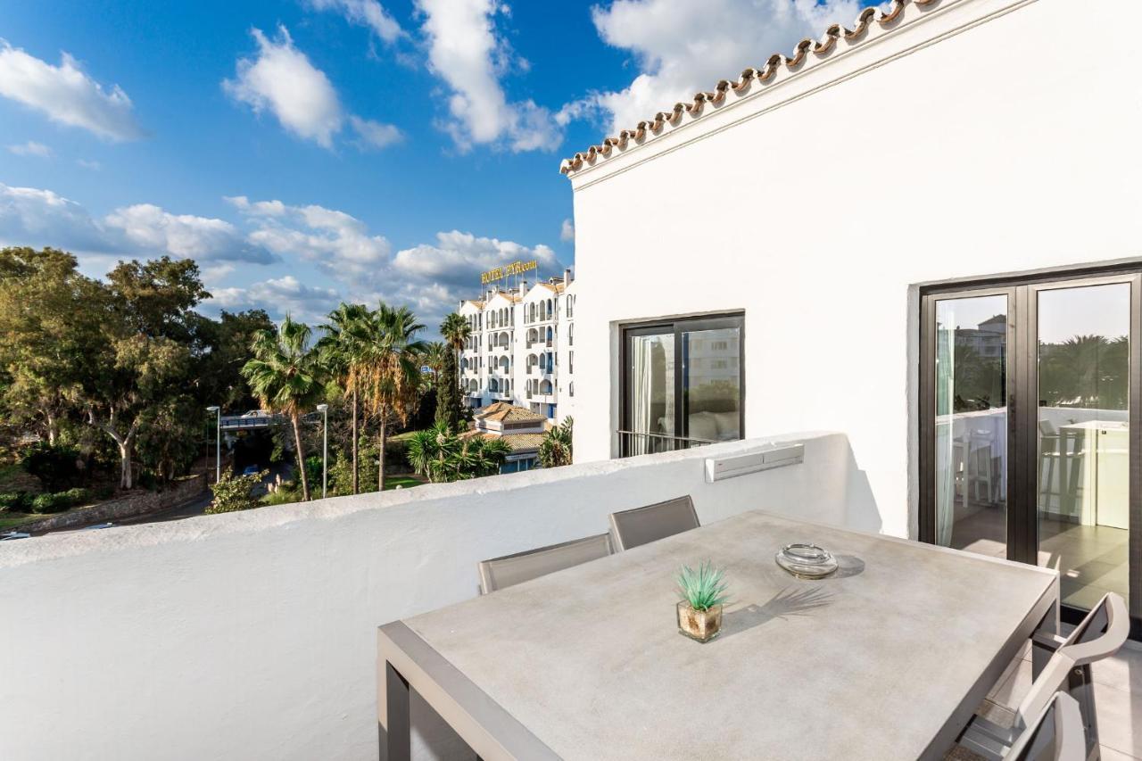 By Riva - Chic, Contemporary Studio In Puerto Banus Gardens 마르베야 외부 사진